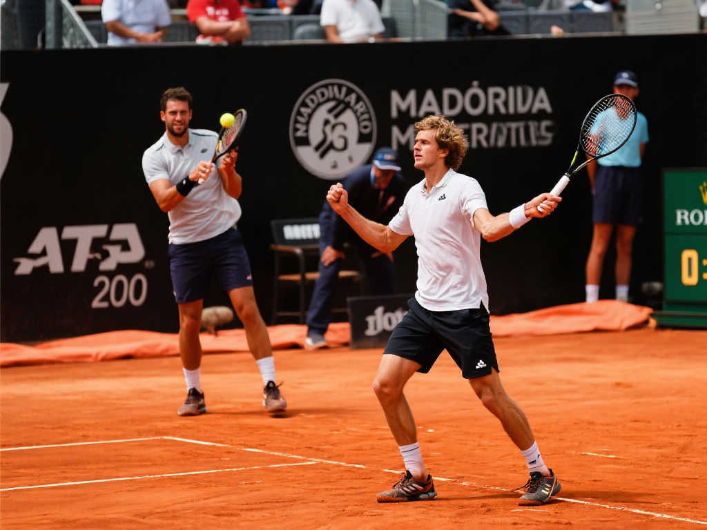 鲁德两盘完胜塞伦德罗,首次闯入马德里大师赛决赛 鲁德两盘完胜塞伦德罗,首次闯入马德里大师赛决赛